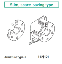 112 micro brake space saving